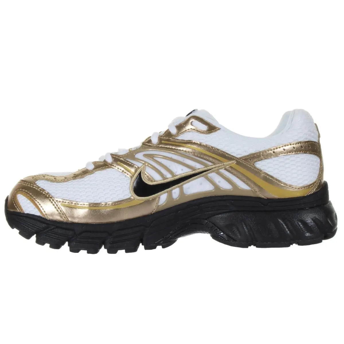 Nike shoes - Nike Air Max Moto 2K - IV2870 100 - White, Metallic Gold, Black 2