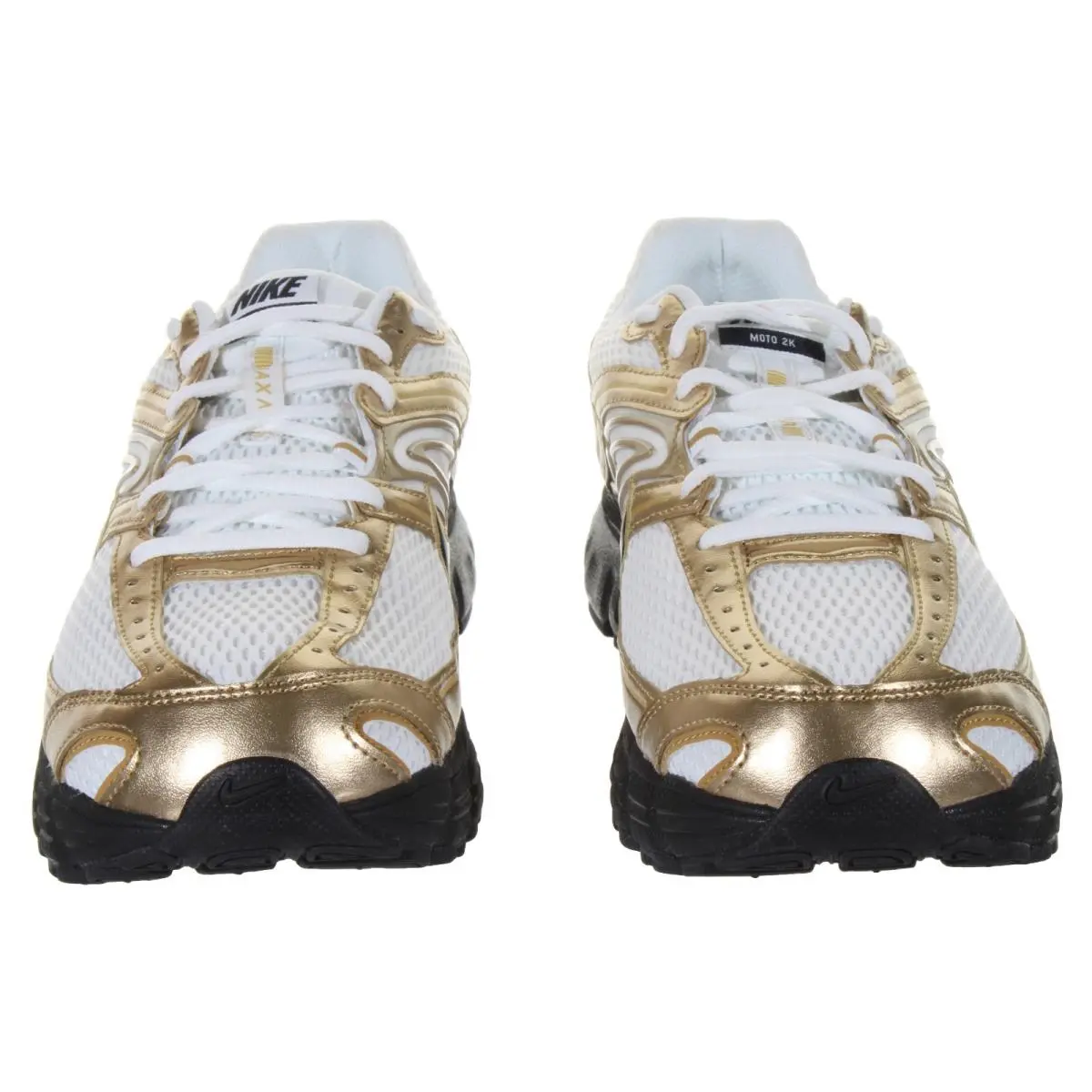 Nike shoes - Nike Air Max Moto 2K - IV2870 100 - White, Metallic Gold, Black 5