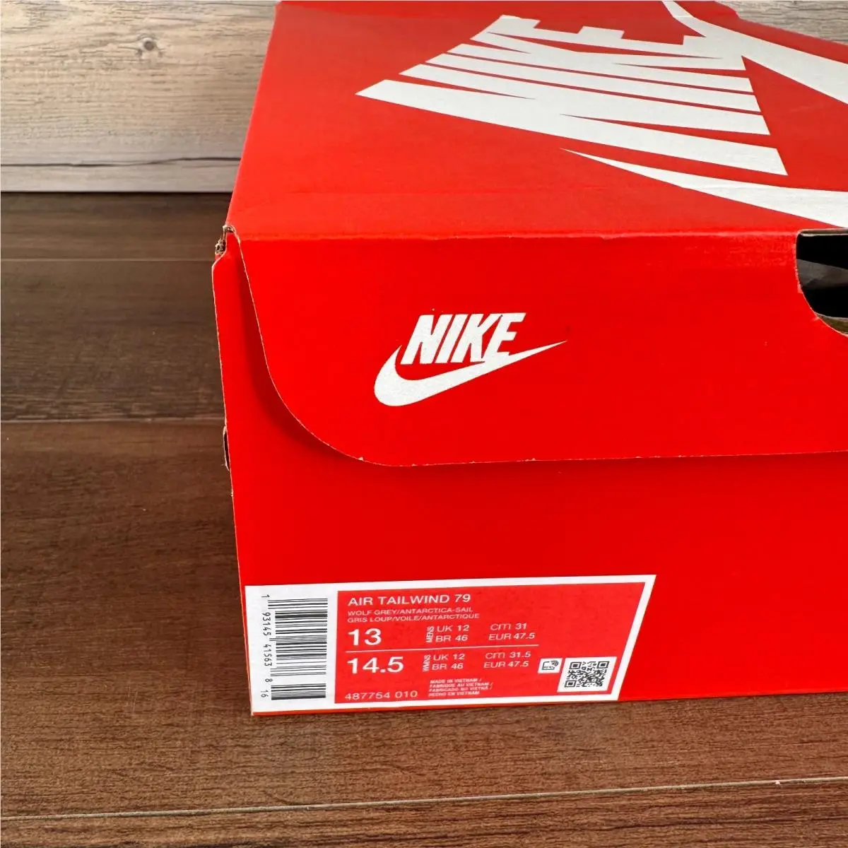 Nike shoes - Nike Air Tailwind 79 - Air Tailwind - 487754-010 - Wolf Grey Antarctica (UPC: 193145415638) 4