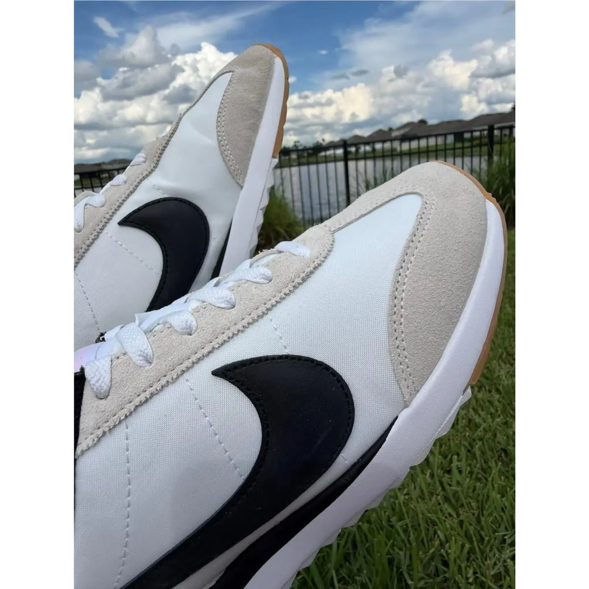 Nike shoes - HM4771105 - HM4771-105 - WHITE / BLACK 3