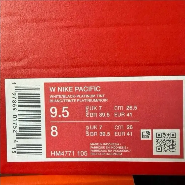 Nike shoes - HM4771105 - HM4771-105 - WHITE / BLACK 6
