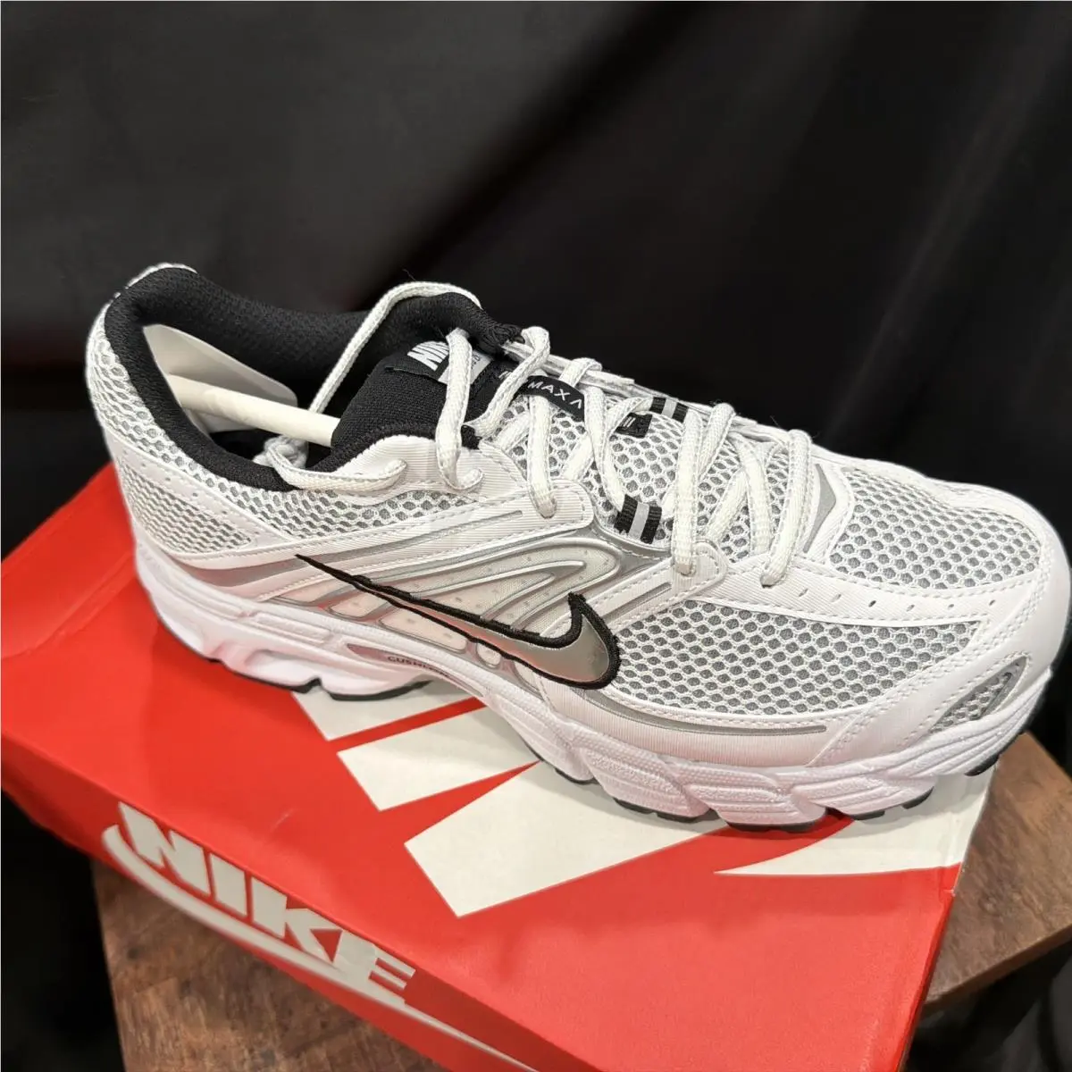 Nike shoes - Nike Air Max Moto 2K - IR1476-100 - White, Manufacturer: White/Black/Wolf Grey/Metallic Silver 0