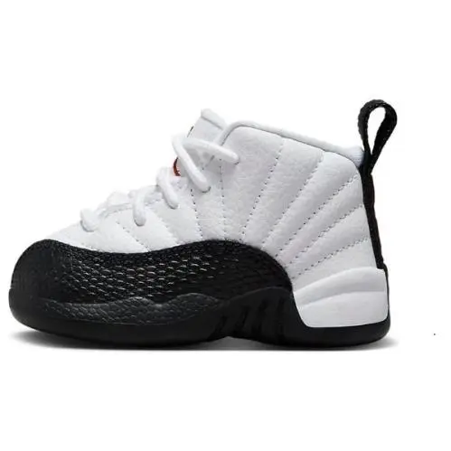 Toddler`s Jordan 12 Retro Taxi Flip White/gym Red-black 850000 162 by Nike