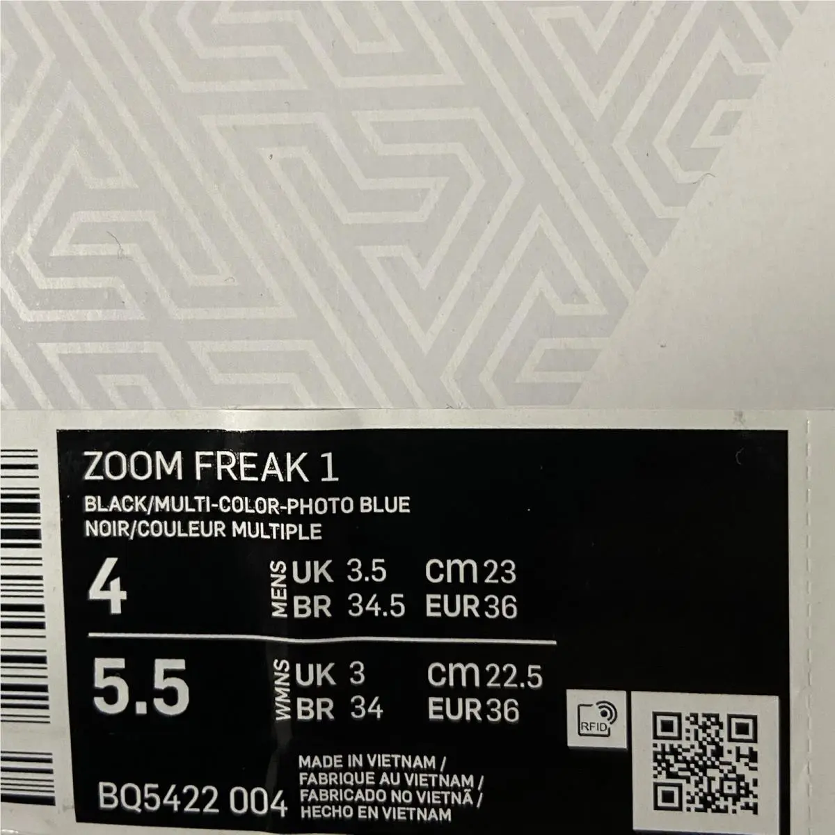 Nike shoes - Nike Zoom Freak - Zoom Freak - BQ5633004 - Black 8