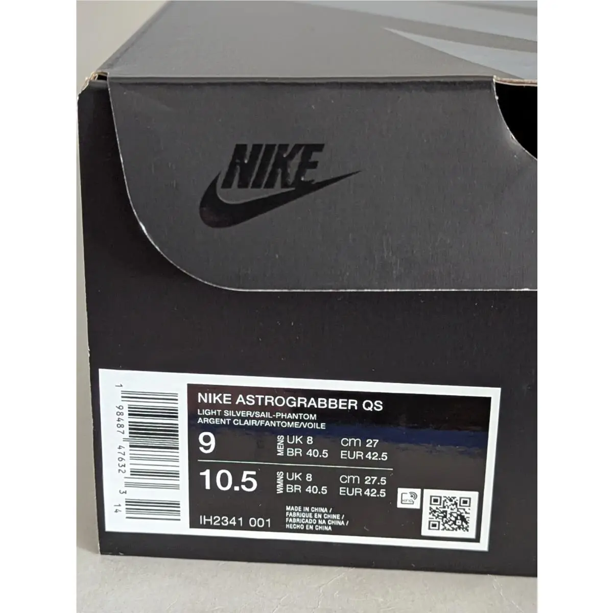 Nike shoes - Nike Astro Grabber - Astro Grabber - IH2341-001 - Silver (UPC: 198487476323) 4