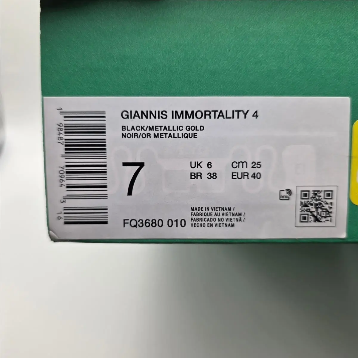 Nike shoes - Giannis Immortality 4 - Giannis Immortality - Black 1