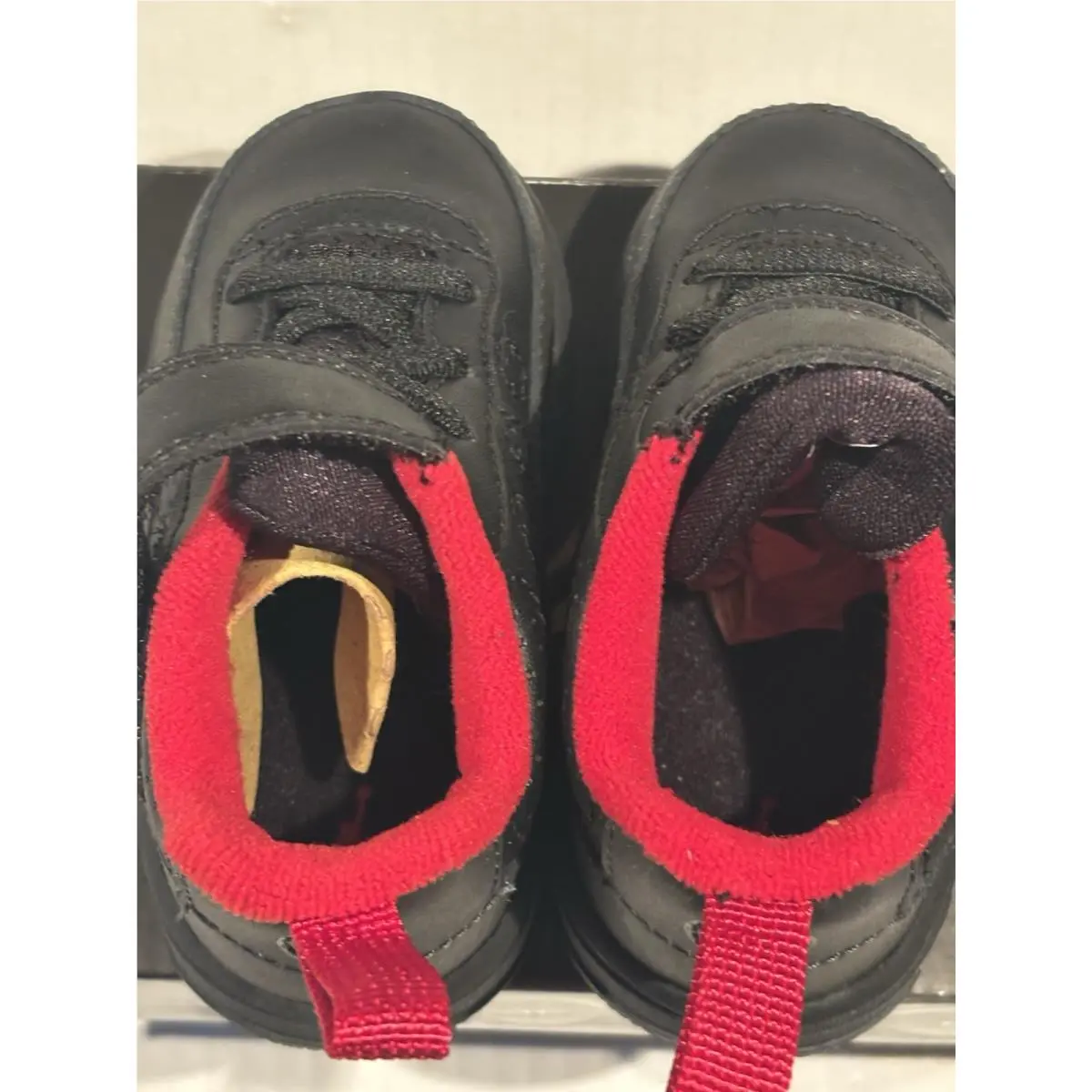 Nike shoes - Nike - BLACK/VARSITY RED-DARK CHARCOAL 4