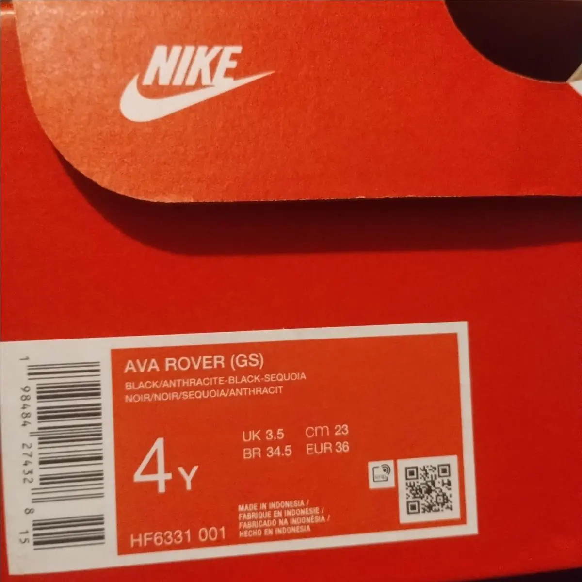 Nike shoes - Nike Ava Rover GS - Ava Rover - Black 3