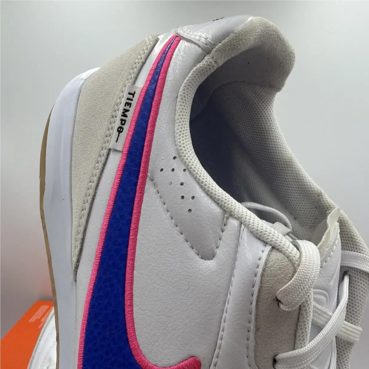 Nike shoes - Nike Tiempo Streetgato White Racer Blue Pink Blast - HQ7017 146 - White, Manufacturer: White/Racer Blue/Pink Blast 6