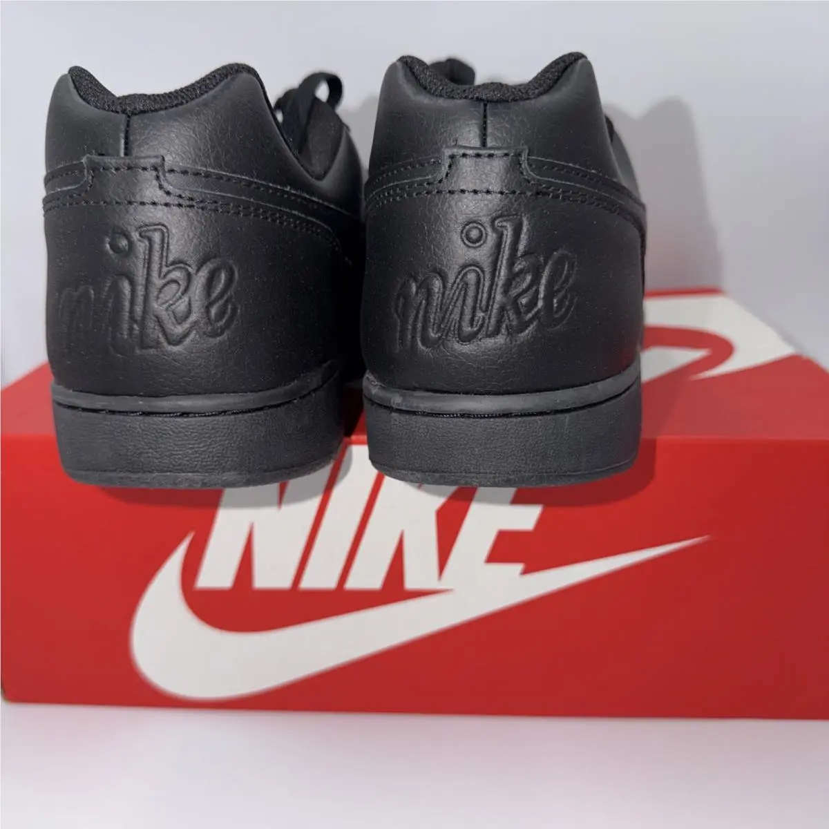 Nike shoes - Nike Ebernon Low - Ebernon Low - Black (UPC: 887231240456) 6