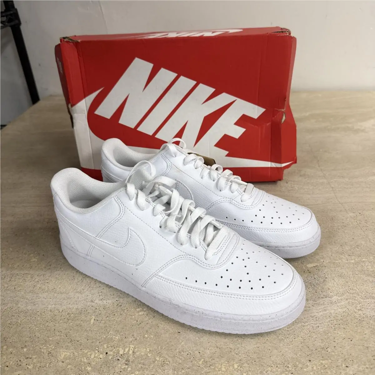 Nike shoes - Nike Court Vision - Court Vision - White 0