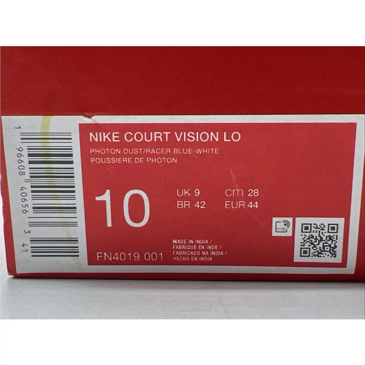 Nike shoes - Nike Court Vision - Court Vision - FN4019-001 - White 4