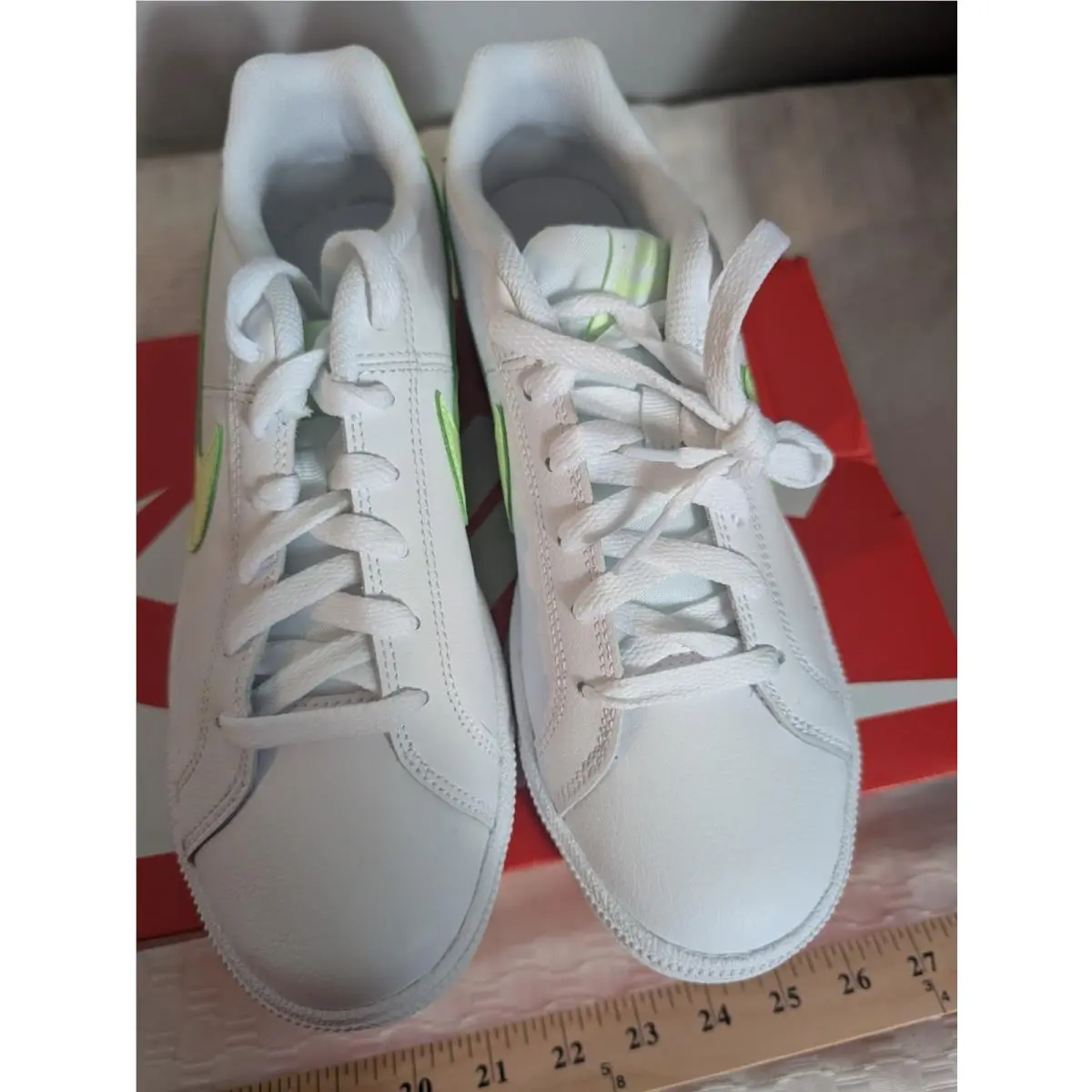 Nike shoes - White, Green 4