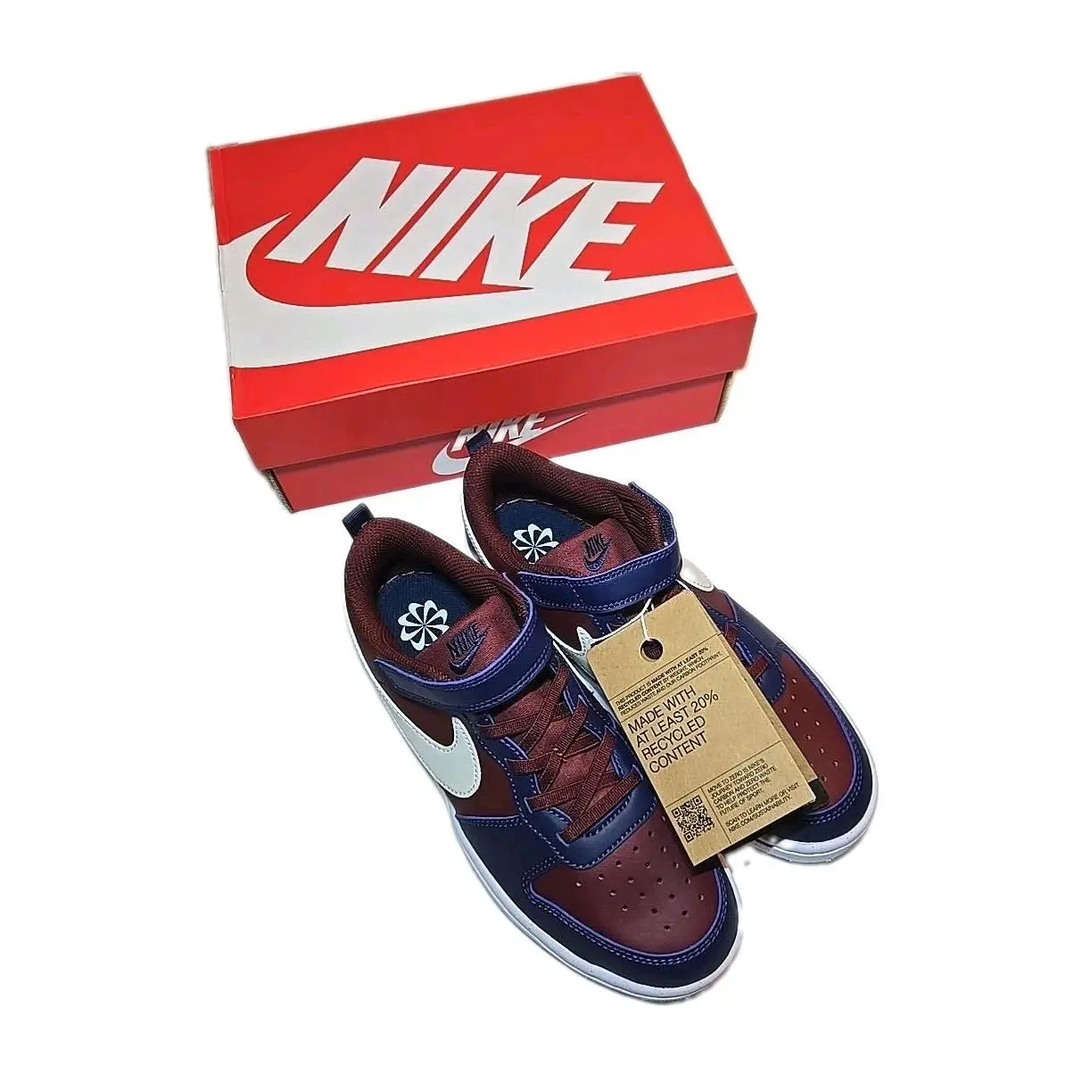 Nike shoes - Nike Court Borough Low - Court Borough Low - DV5457-602 - Red (UPC: 198484265593) 1