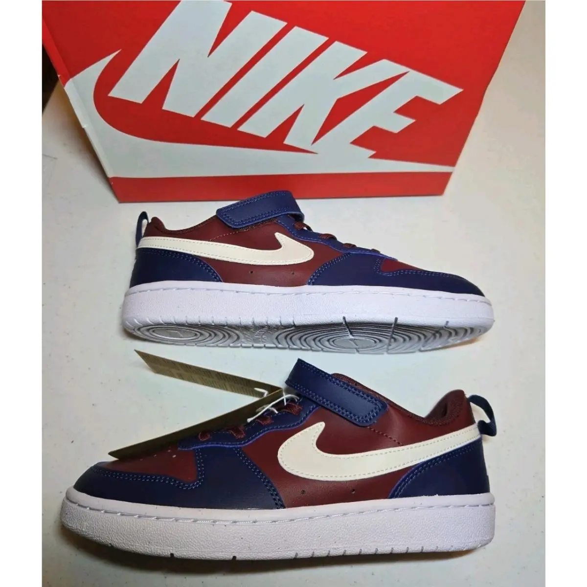 Nike shoes - Nike Court Borough Low - Court Borough Low - DV5457-602 - Red (UPC: 198484265593) 5