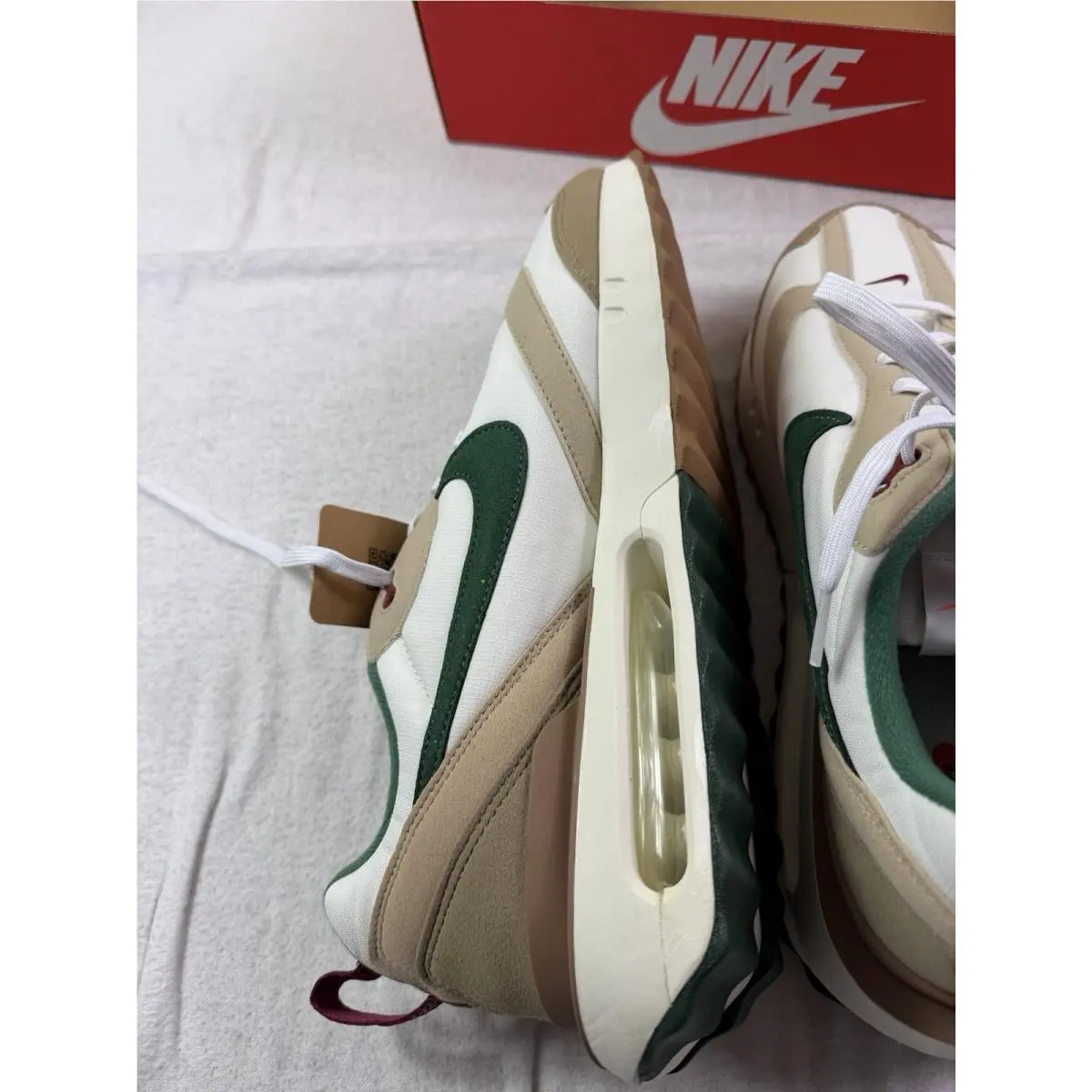 Nike shoes - Nike Air Max Dawn - Air Max Dawn - FB7158-131 - Sail/Gorge Green/Sail/Khaki 9