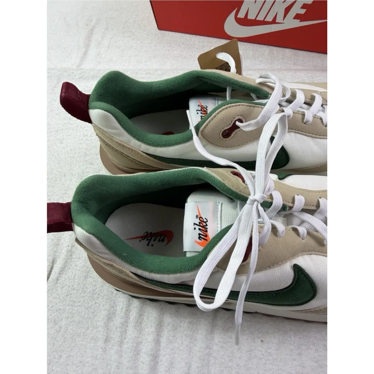 Nike shoes - Nike Air Max Dawn - Air Max Dawn - FB7158-131 - Sail/Gorge Green/Sail/Khaki 12
