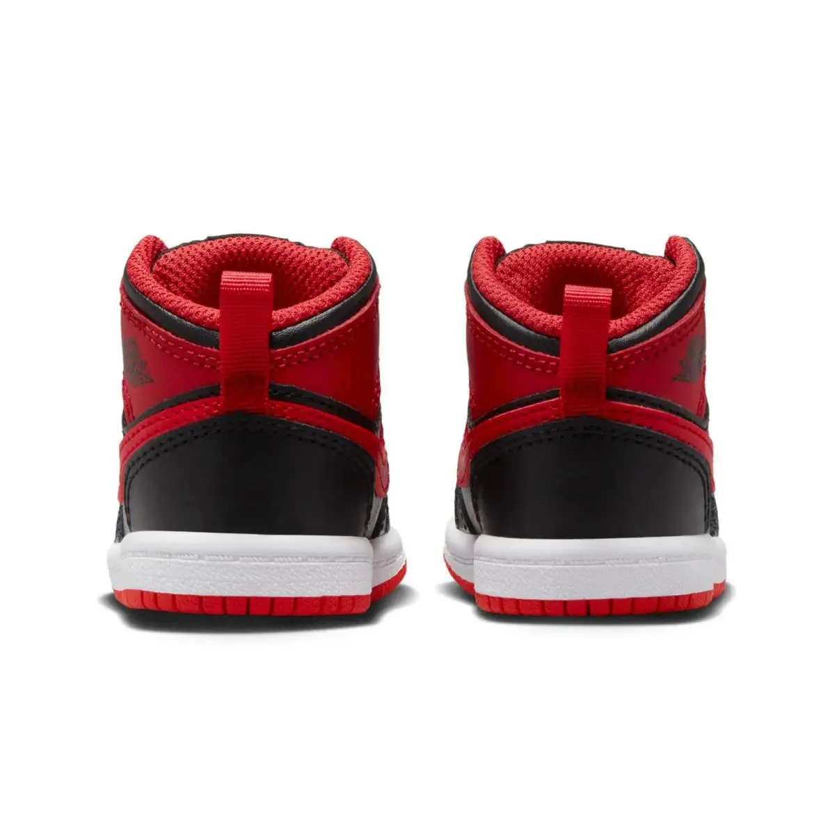 Nike shoes - Air Jordan 1 Mid - Air Mid - White | Fire Red | Black 1