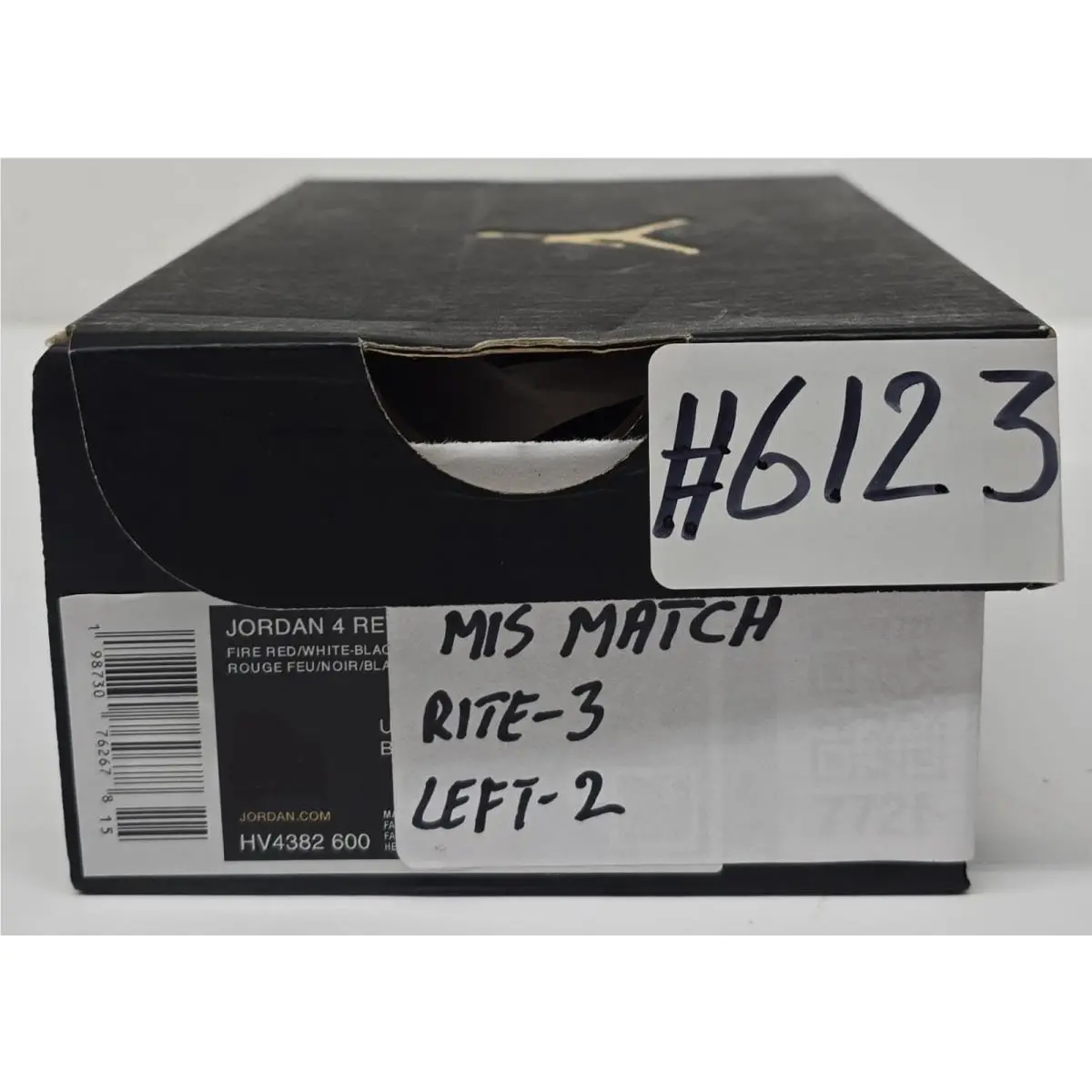 Nike shoes - Air Jordan 4 - Air - HV4382 600 - White 4