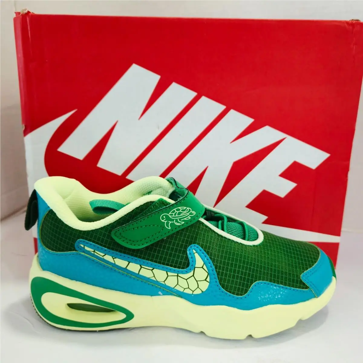 Nike Kids PS Air Max Nova SE Shoes Sneakers Lucky Green Size 2Y