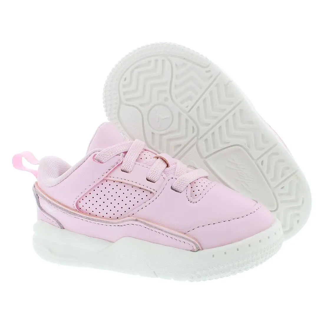 Jordan Flight Court Leather Infant/toddler Shoes Size 10 Color: Pink by Nike