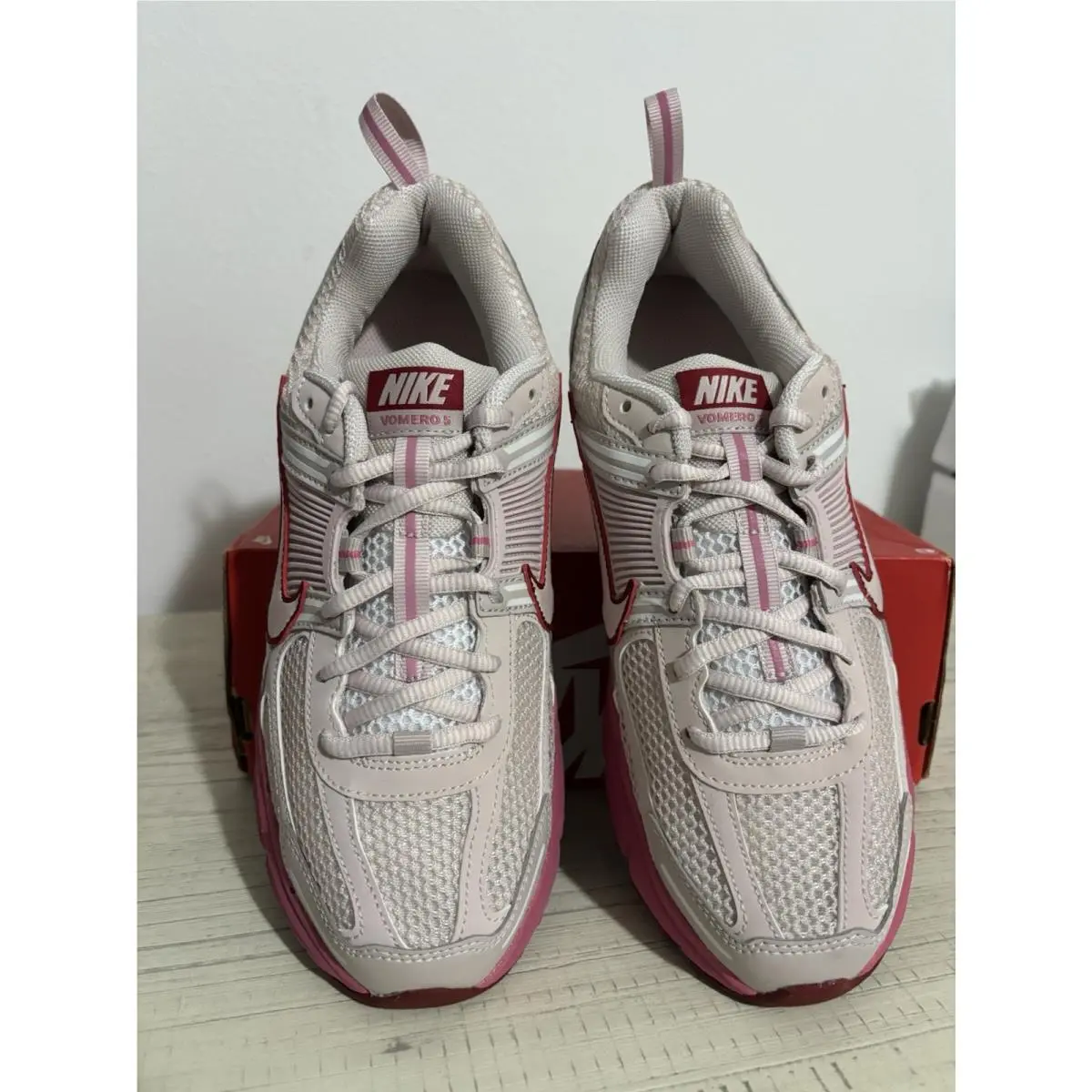 Nike shoes - vomero 5 - vomero - Silt Red Peony (UPC: 198726899722) 1
