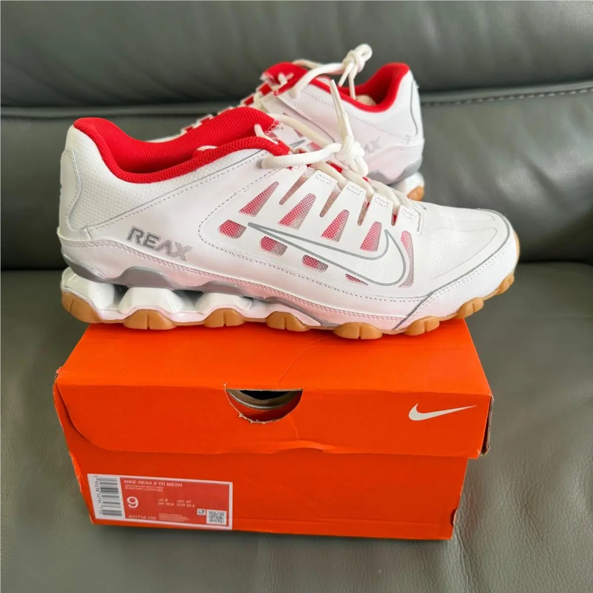 Nike shoes - Nike Reax 8 TR Mesh - White 0