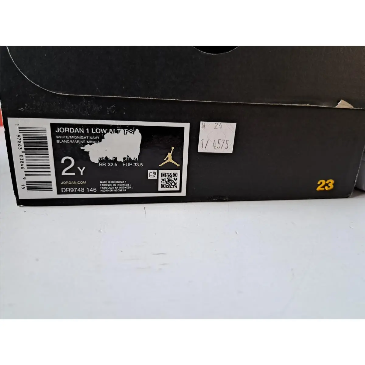 Nike shoes - Air Jordan 1 - Air - White 6