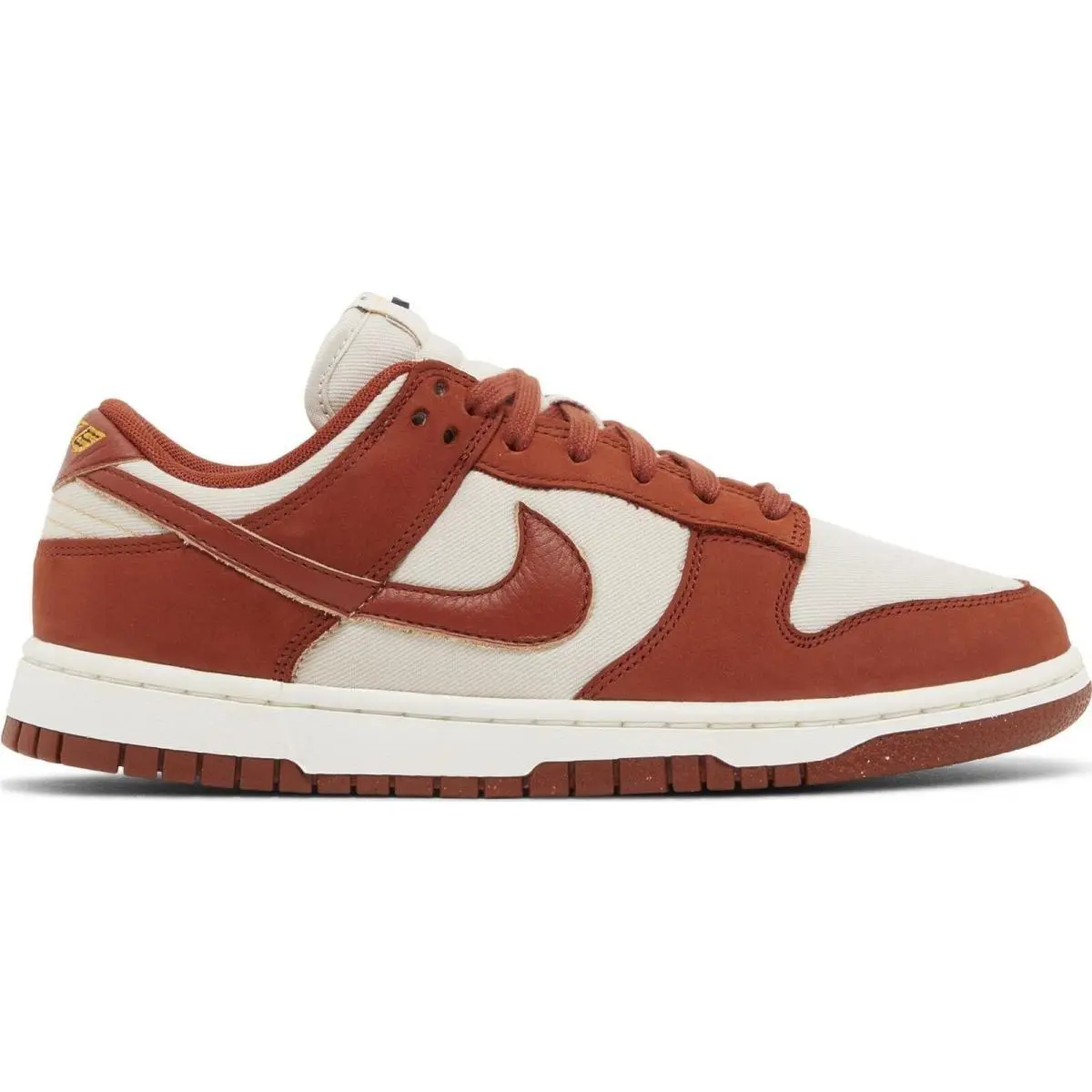 Size 7 -  Women`s Dunk LX Low Rugged Orange by Nike