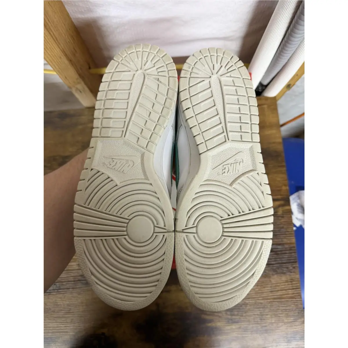 Nike shoes - Nike Dunk Low GS - Dunk Low - CW1590 101 - White/Crimson Bliss (UPC: 0194957395057) 3