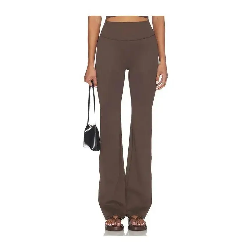Skims x Nike Matte DK Sepia Slim Flare Leggings SZ Large