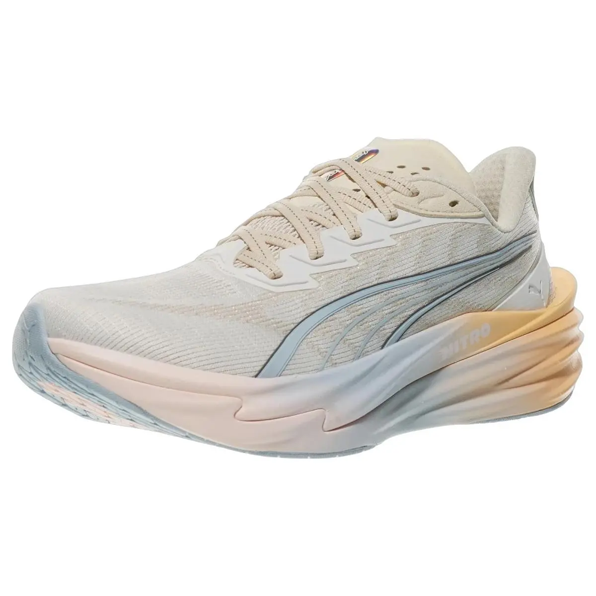 Puma shoes - Deviate Nitro 4 - Deviate Nitro - 312904-01 - White/Lucite/Gray 6