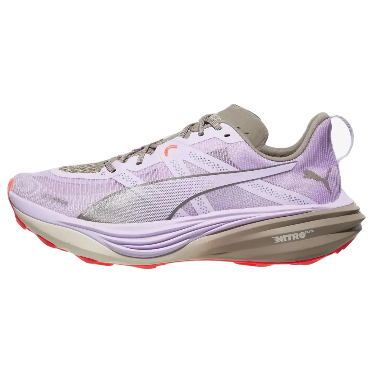 Puma shoes - Deviate Nitro Elite - Deviate Nitro Elite - 310468-08 - Light Lavender/Mouse Gray/Ultra Red 5