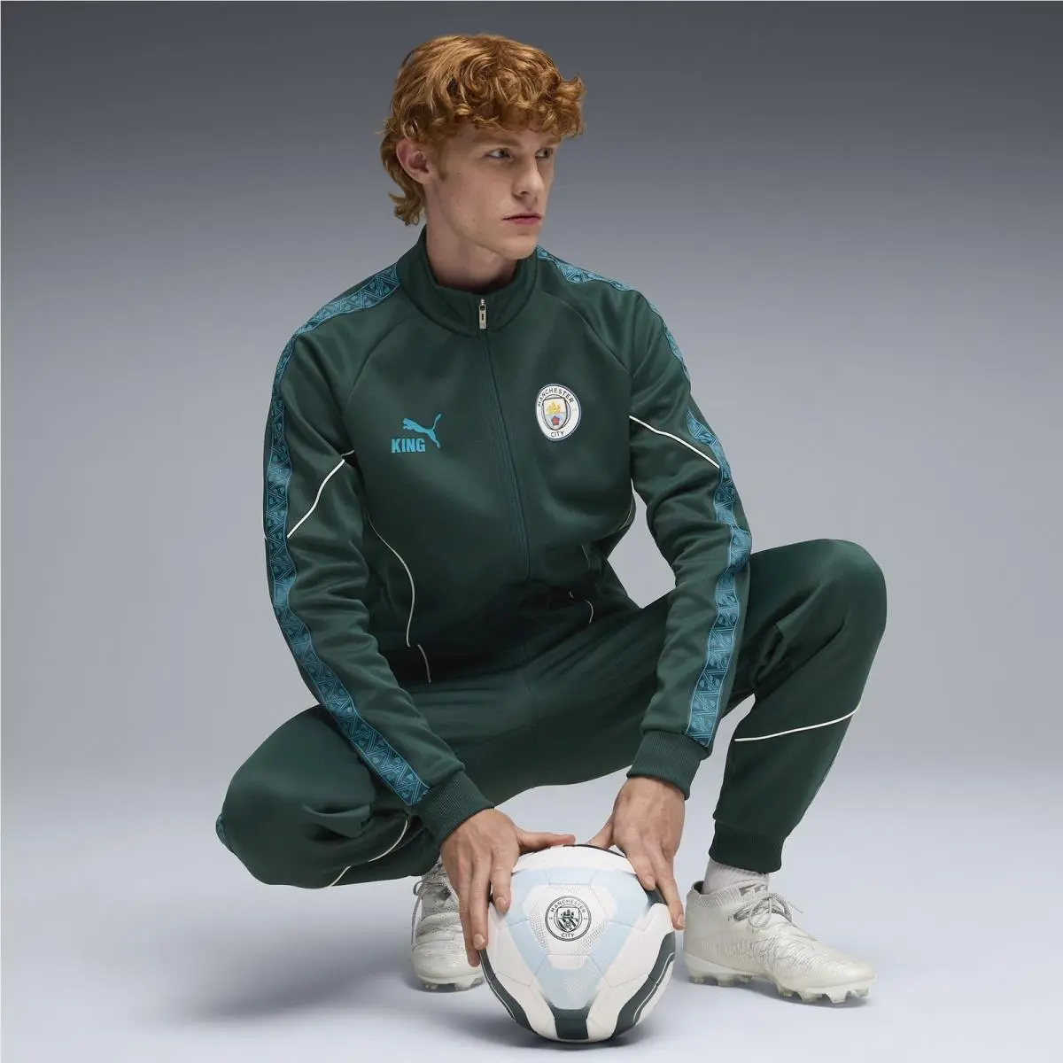Puma clothing - GREEN TERRAIN/ TROPICAL BLUE 3