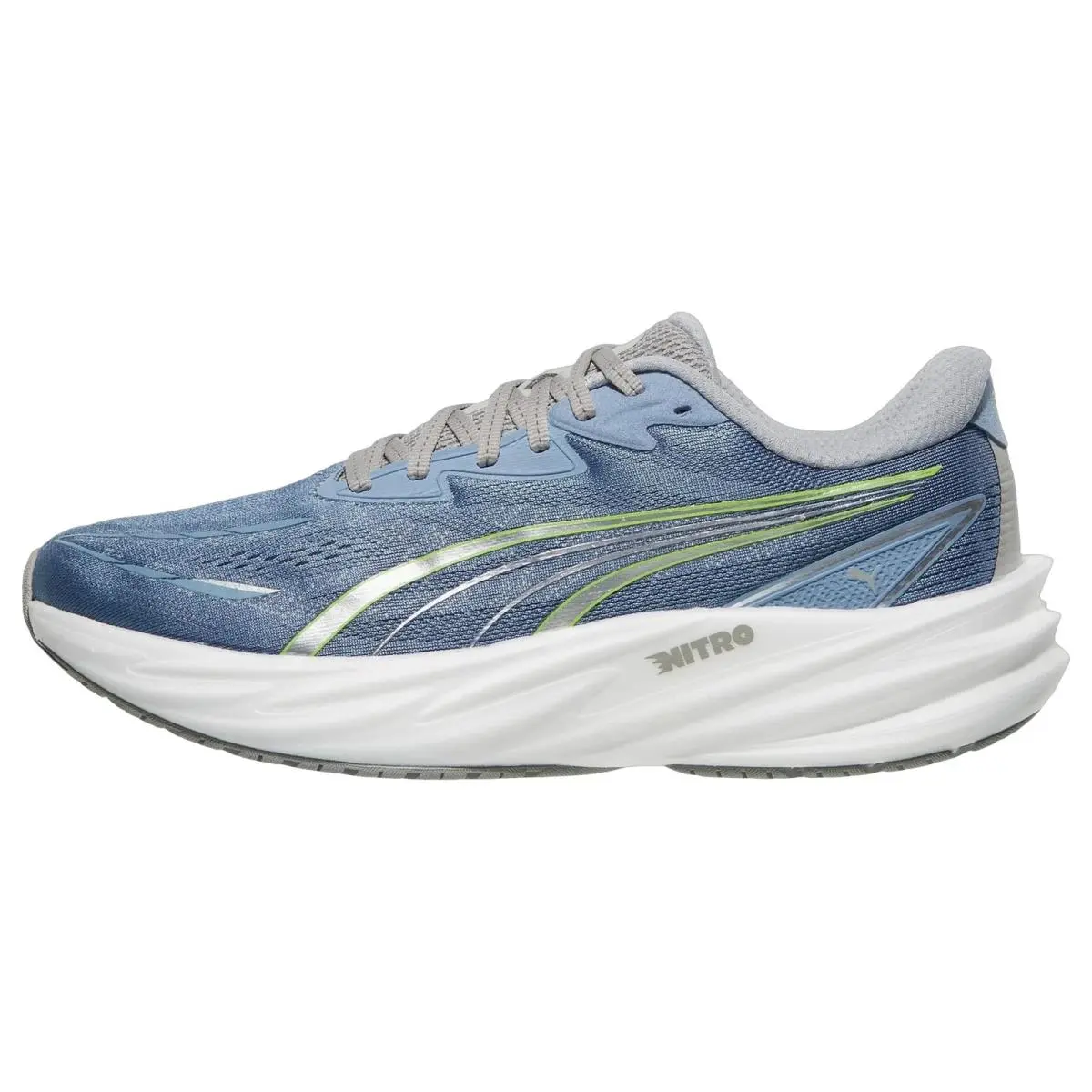 Puma shoes - Velocity Nitro 5 - Velocity Nitro - 312944-08 - Zen Blue/Sunny Lime 5