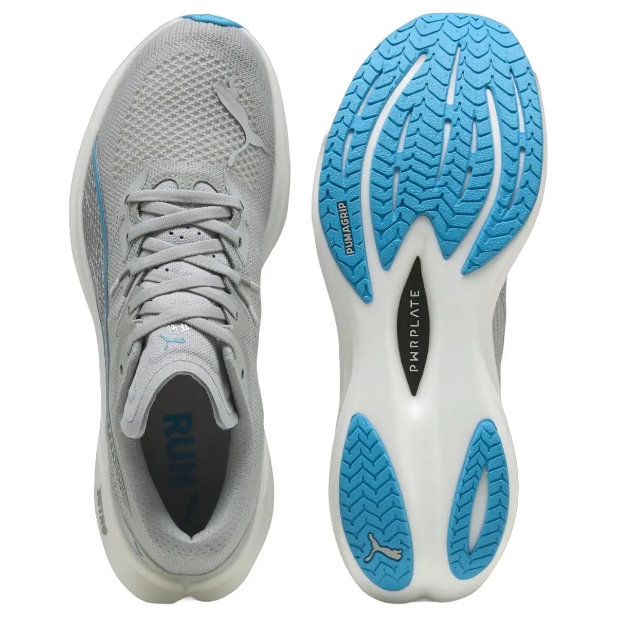 Puma shoes - Deviate Nitro 3 - Deviate Nitro - 309707-24 - Gray Echo/Speed Blue 1