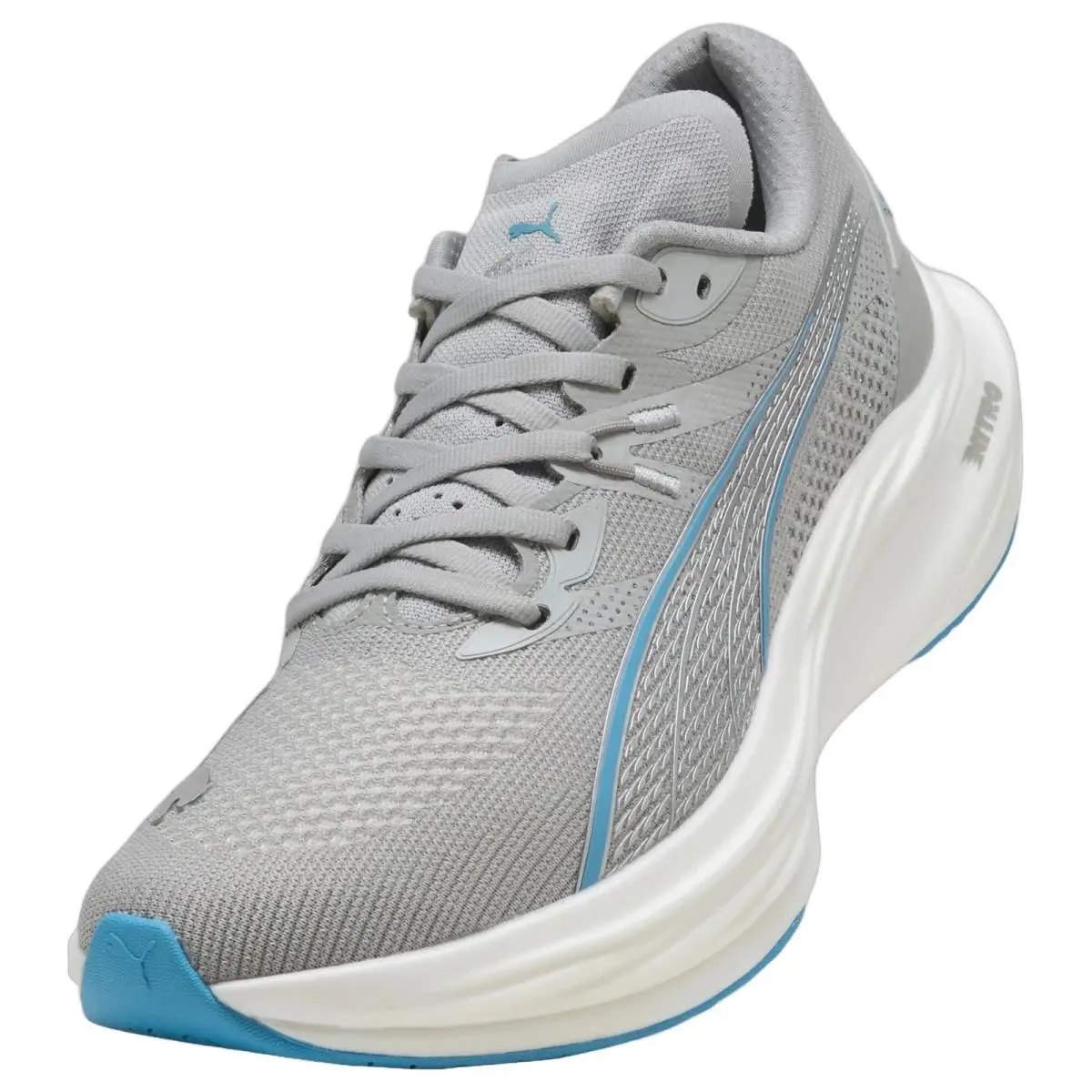 Puma shoes - Deviate Nitro 3 - Deviate Nitro - 309707-24 - Gray Echo/Speed Blue 10