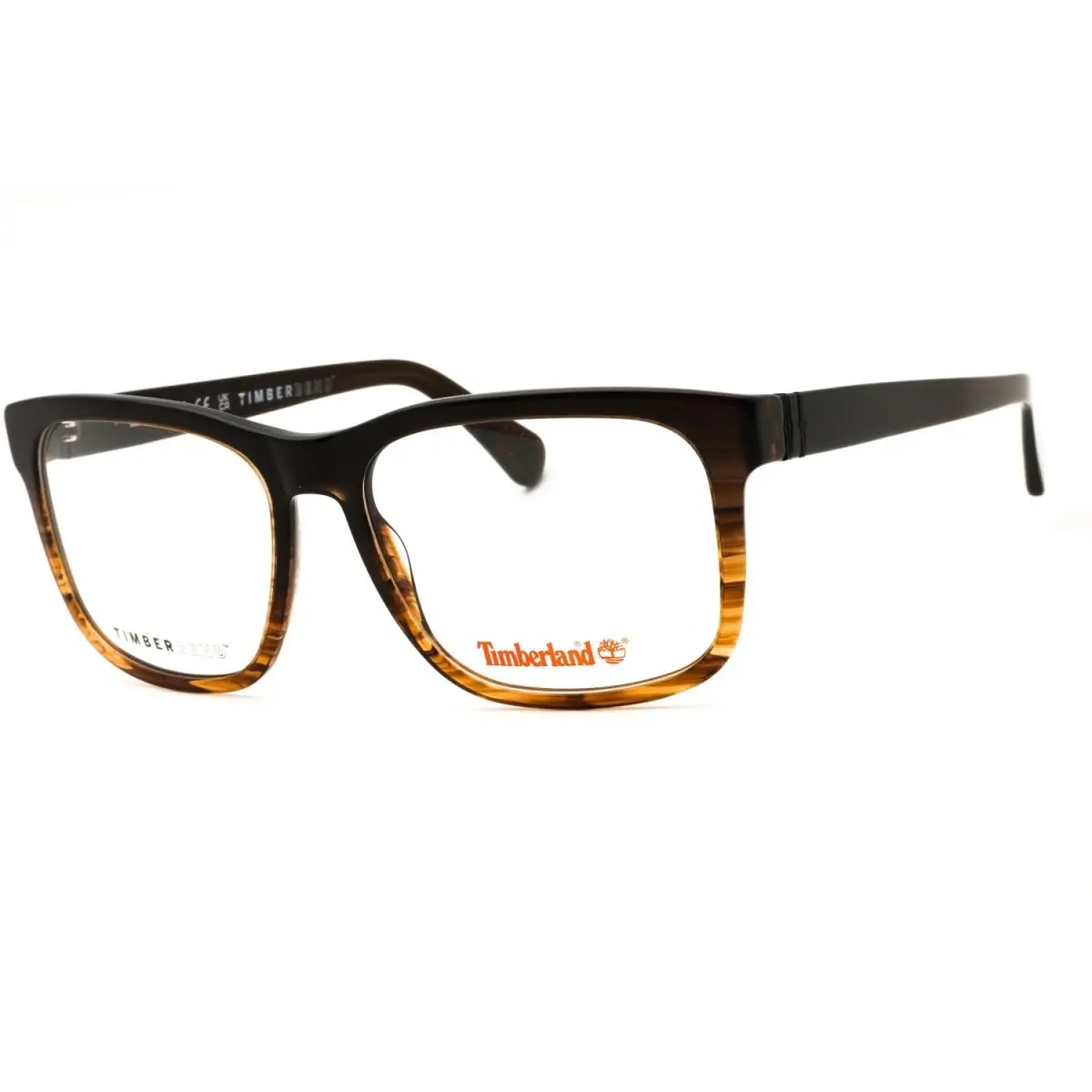 TB50073 049 Matte Dark Brown 60mm Eyeglasses by Timberland