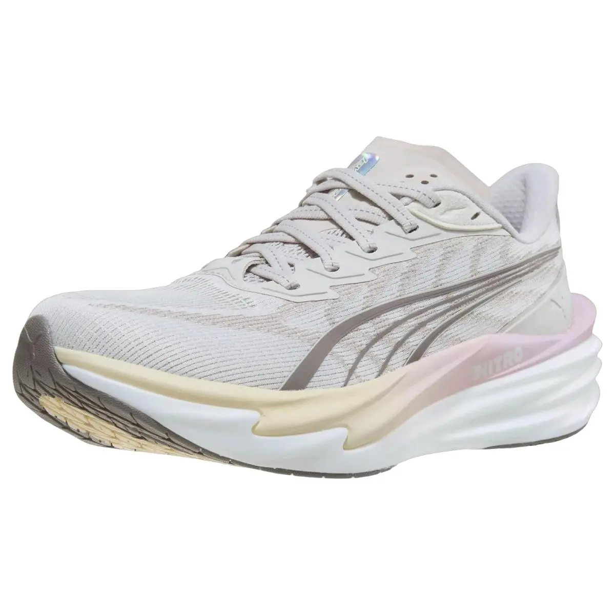 Puma shoes - Deviate Nitro 4 - Deviate Nitro - 312124-24 - Alpine Snow/Pink 0