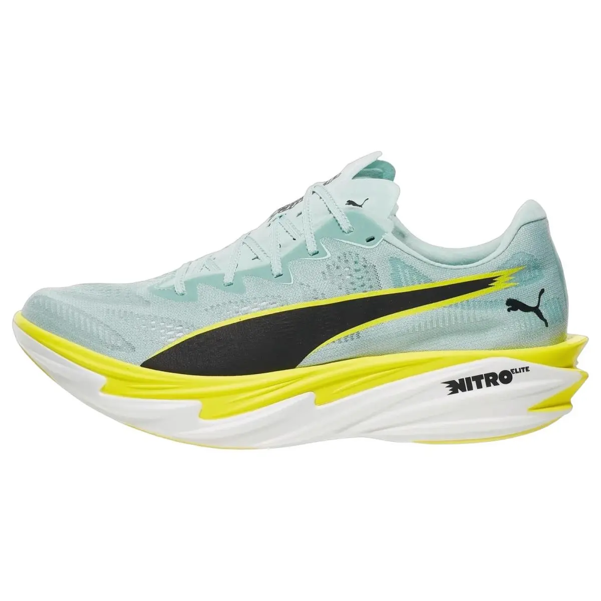 Puma shoes - Deviate Nitro Elite 4 - Deviate Nitro Elite - 312127-03 - Fresh Water/Lemon Crush/Puma Black/Puma White 5