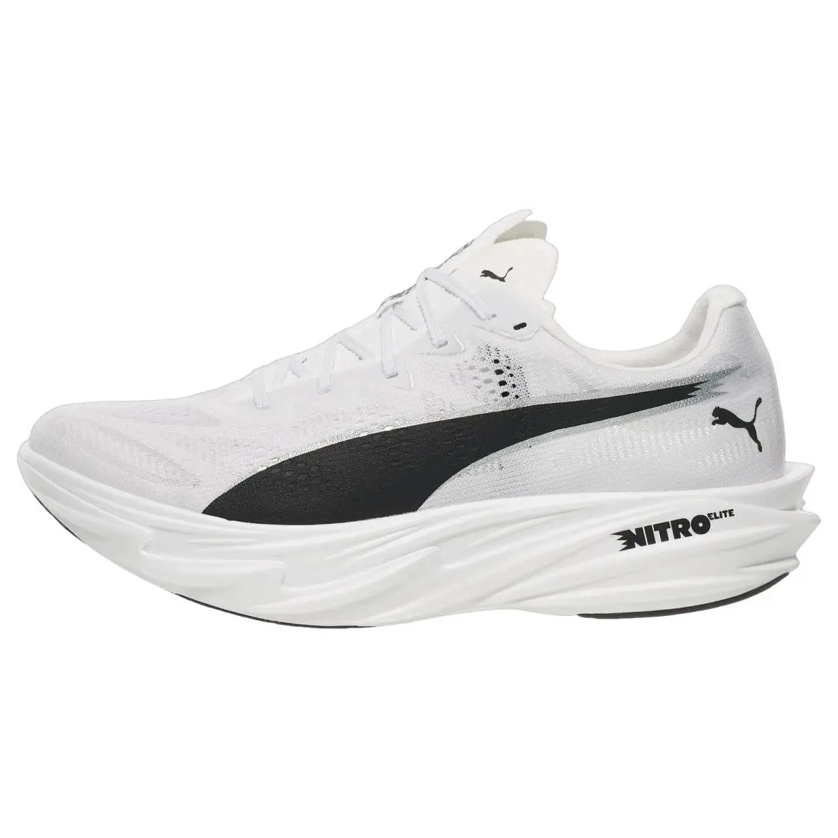 Puma shoes - Deviate Nitro Elite 4 - Deviate Nitro Elite - 312127-05 - White/Black 5