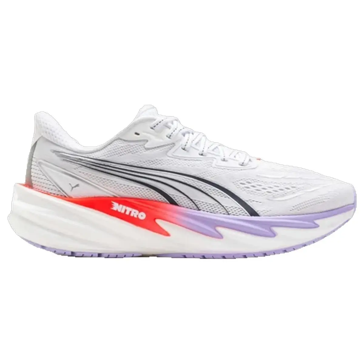 Puma shoes - Velocity Nitro 5 - Velocity Nitro - 312945-05 - White/Red/Lavender 6