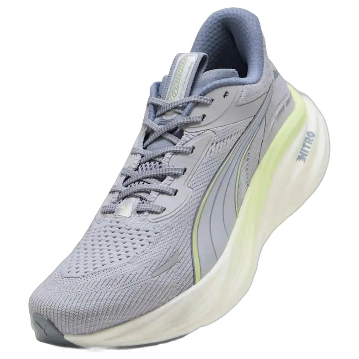 Puma shoes - Magnify Nitro 3 - Magnify Nitro - 311046-14 - Silver/Apple Spritz 10
