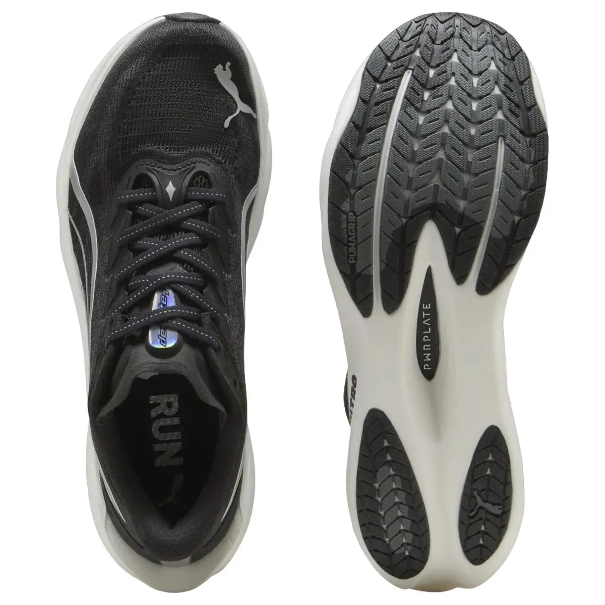 Puma shoes - Deviate Nitro 4 - Deviate Nitro - 312123-01 - Black/White/Silver 8