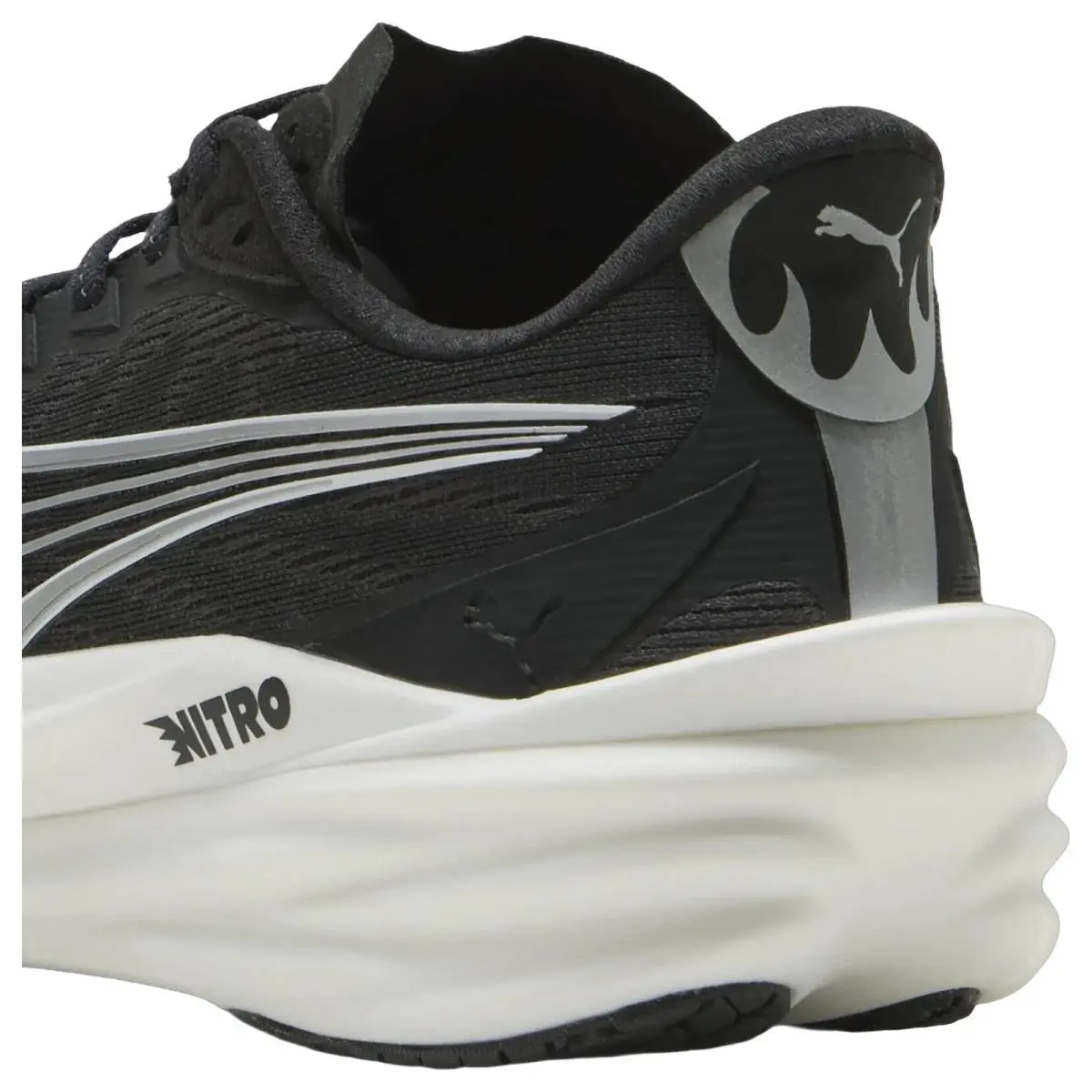Puma shoes - Deviate Nitro 4 - Deviate Nitro - 312123-01 - Black/White/Silver 11