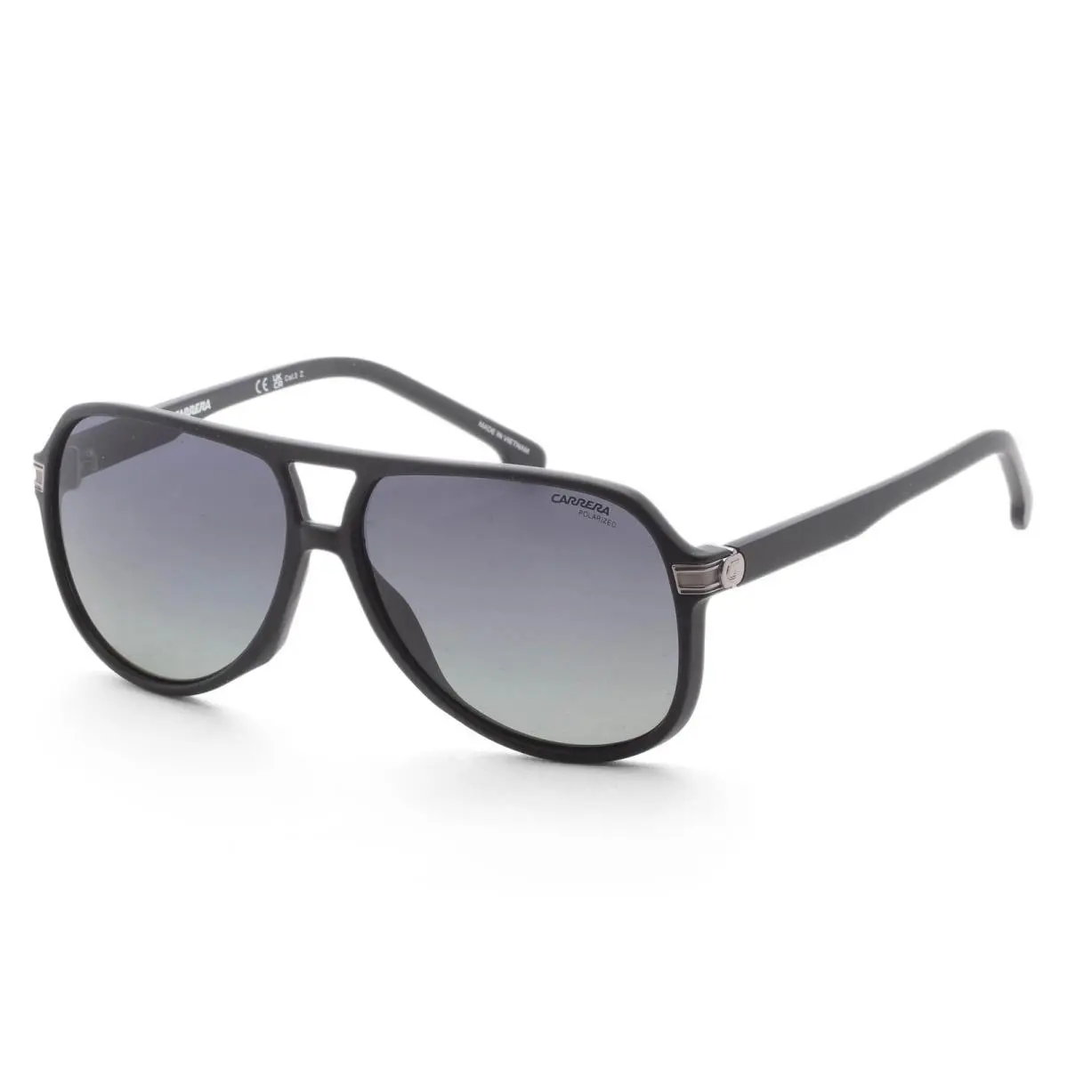 Unisex 61mm Matte Black Sunglasses CA1045-S-US-003-61 by Carrera