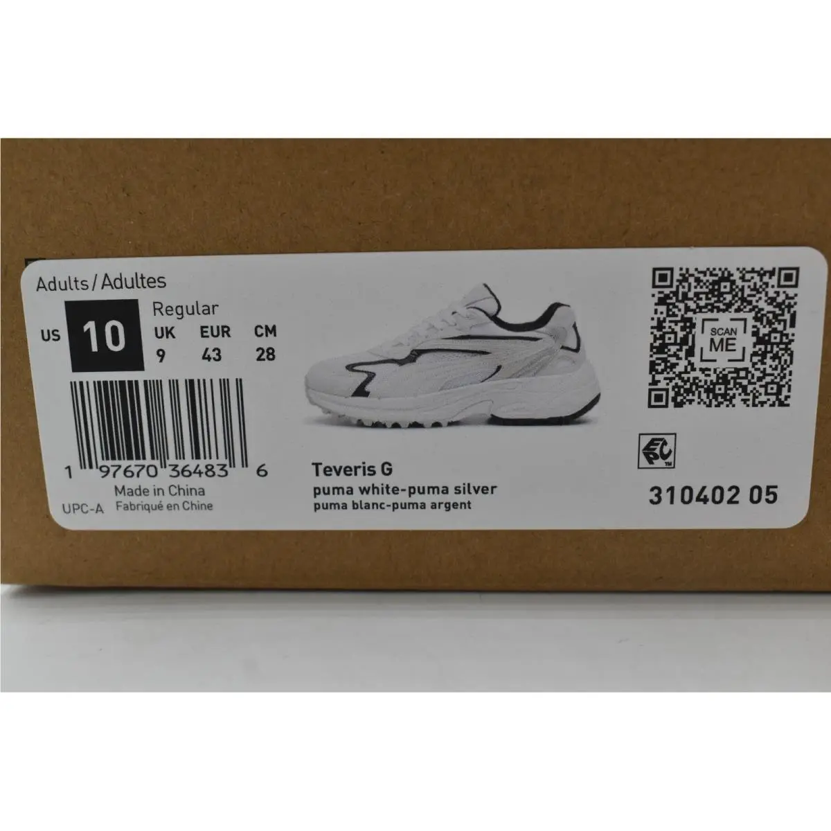 Puma shoes - Teveris G - Teveris - White 10