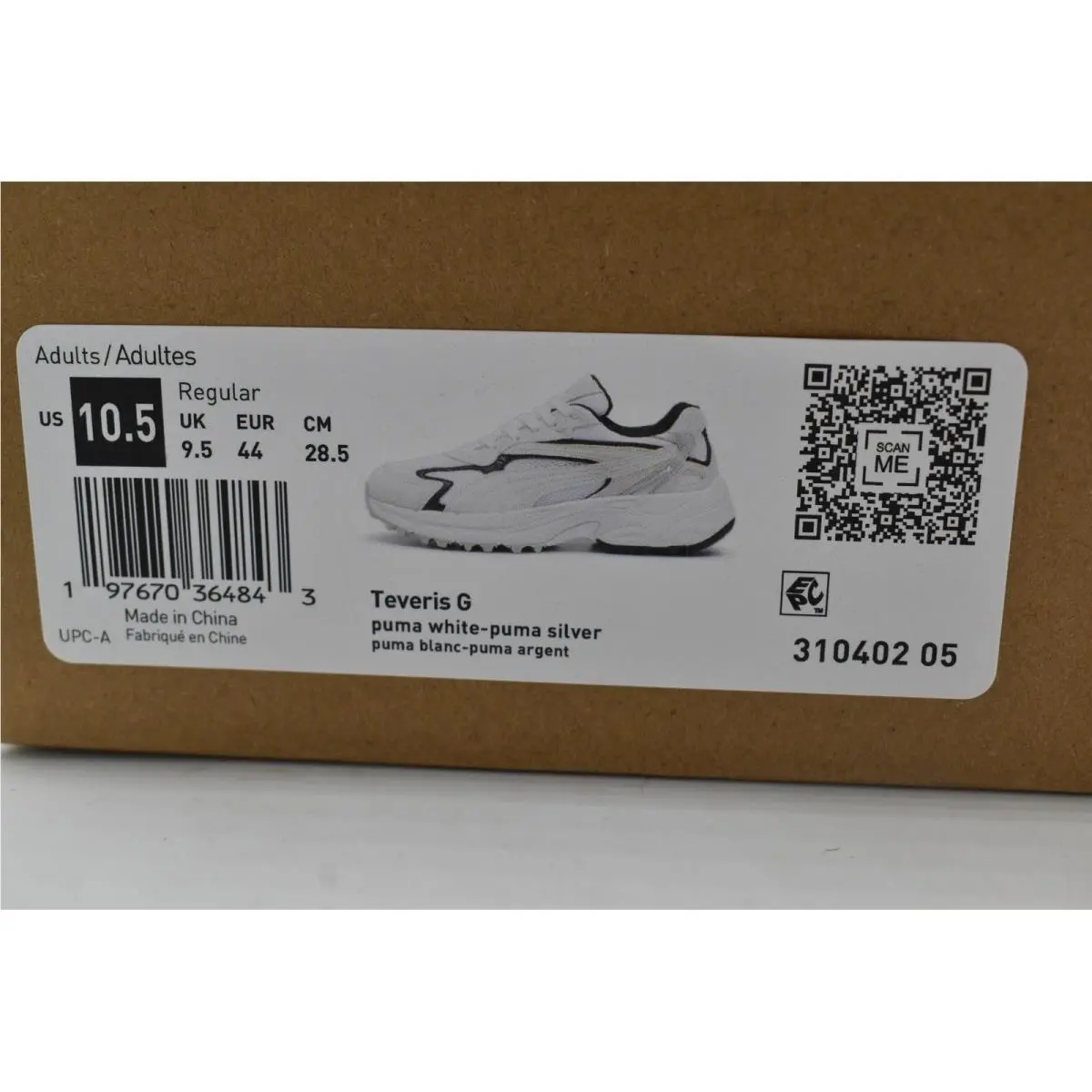 Puma shoes - Teveris G - Teveris - White 10