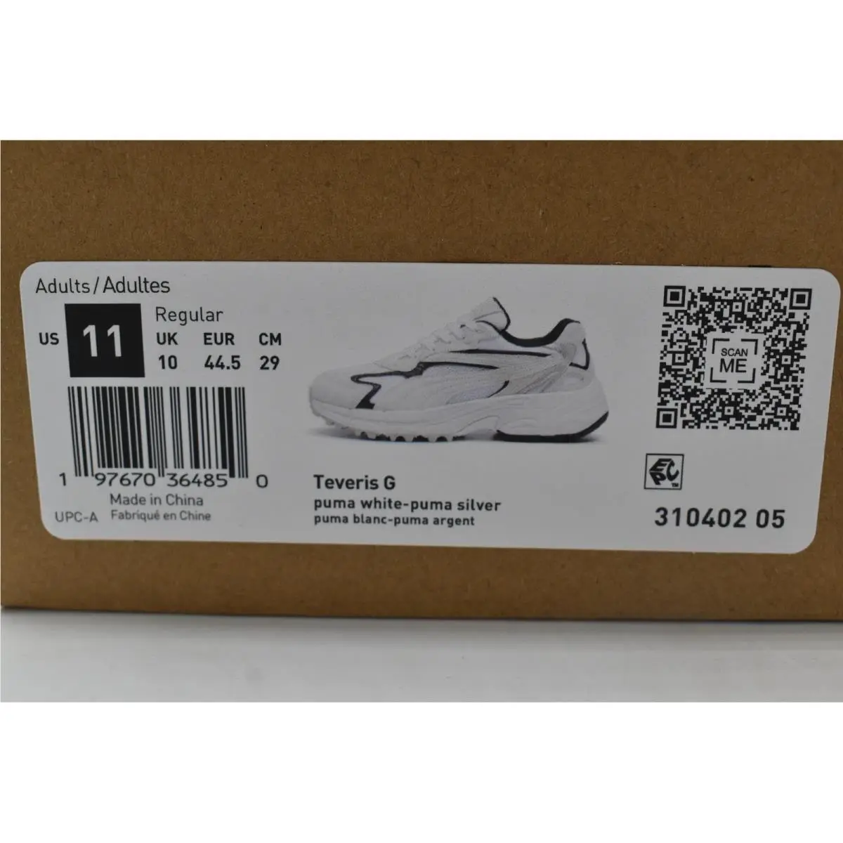 Puma shoes - Teveris G - Teveris - White 10
