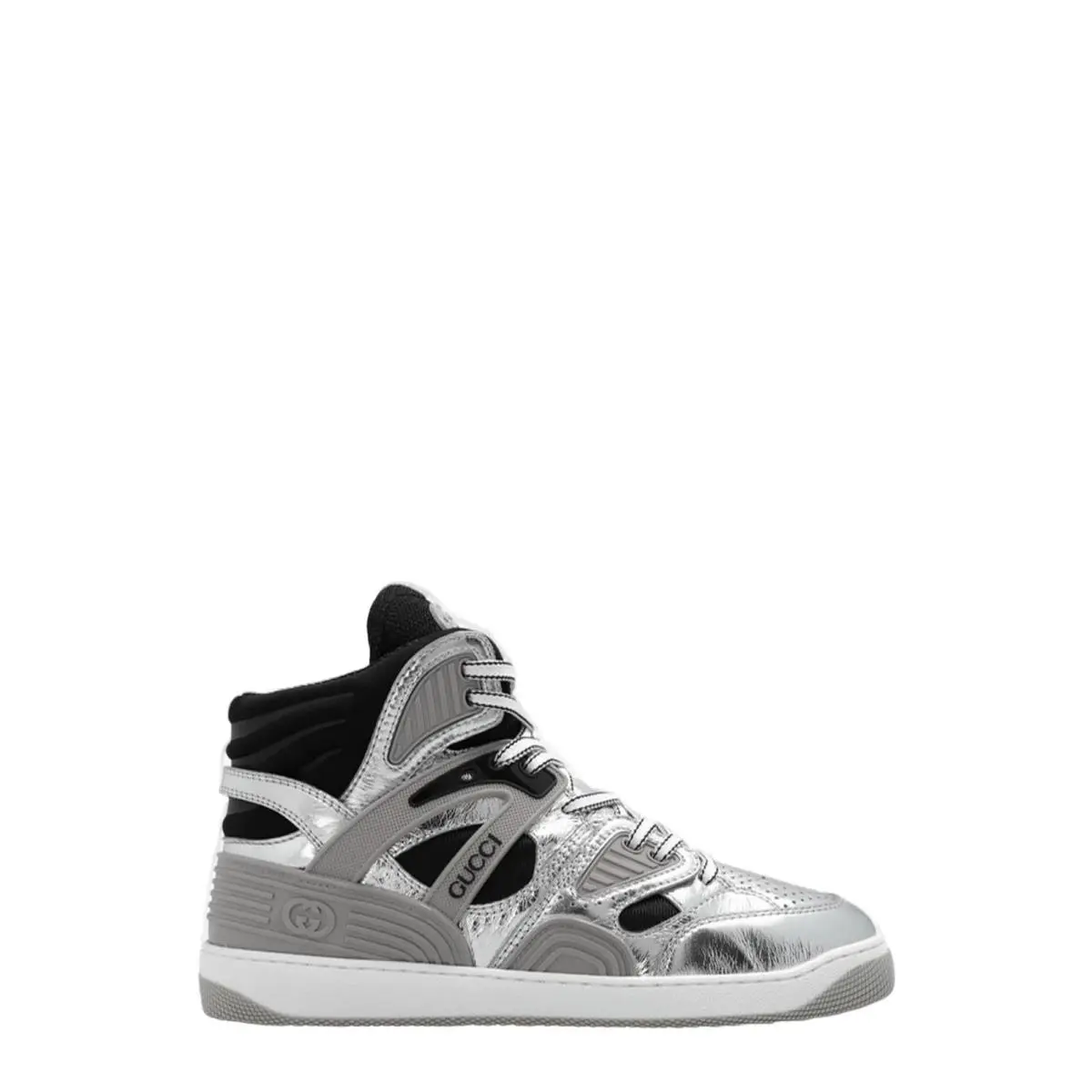 Gucci shoes - Basket - Basket - 724005 - Silver 5